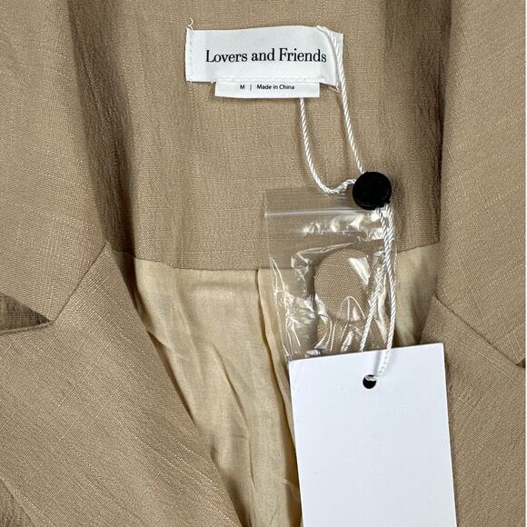 Lovers + Friends - Roxanne Blazer Dress in Light Tan - Picture 2 of 4